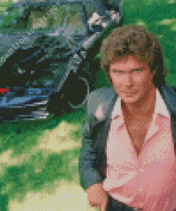 Knight Rider Character Diamond Painting