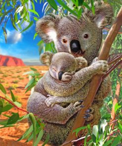 Koalas Bear Diamond Painting