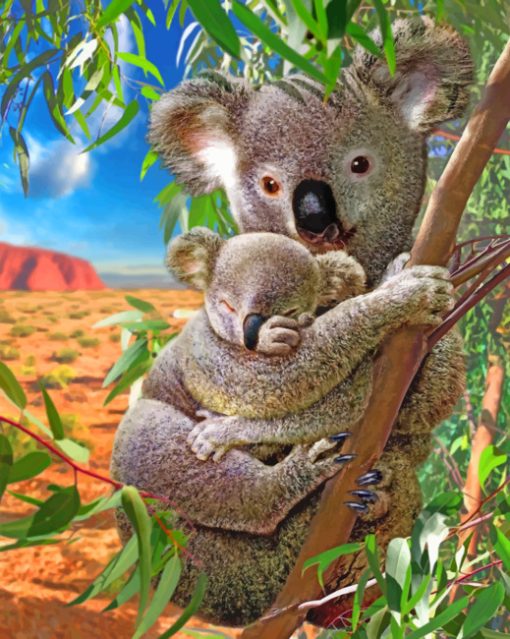 Koalas Bear Diamond Painting