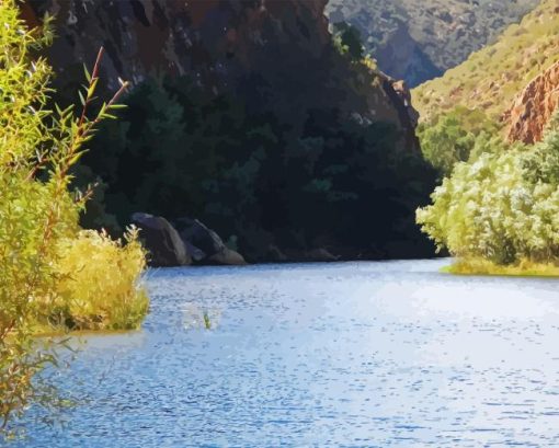 Kougarivier River Diamond Painting