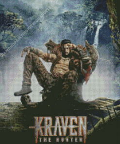 Kraven The Hunter Movie Poster Diamond Painting