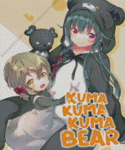 Kuma Kuma Kuma Bear Anime Diamond Painting