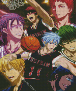 Kurokos Basketball Players Diamond Painting