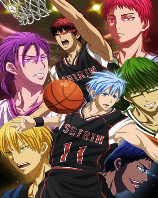 Kurokos Basketball Players Diamond Painting