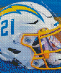 LA Chargers Helmet Diamond Painting