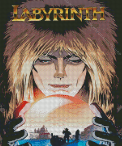 Labyrinth The Goblin King Poster Diamond Painting