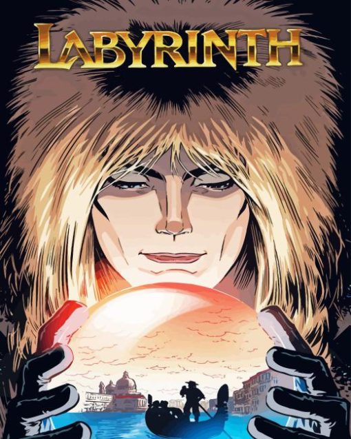 Labyrinth The Goblin King Poster Diamond Painting