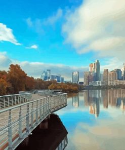 Lady Bird Lake Boardwalk Diamond Painting