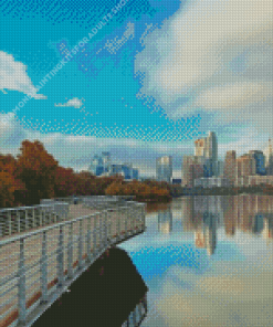 Lady Bird Lake Boardwalk Diamond Painting