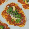 Lahmacun Food Diamond Painting