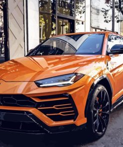 Lamborghini Urus Camel Color Diamond Painting