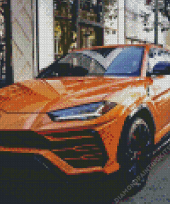 Lamborghini Urus Camel Color Diamond Painting