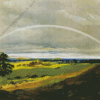 Landscape With Rainbow David Friedrich Diamond Painting