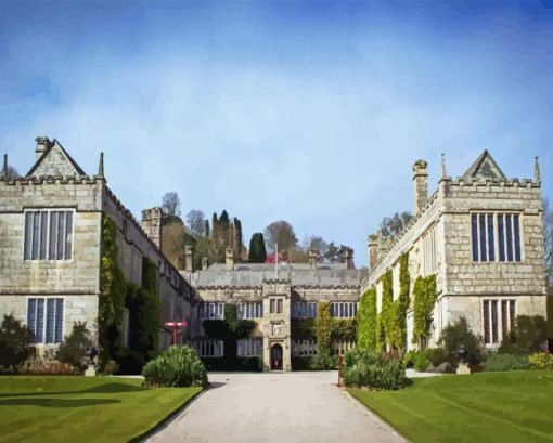 Lanhydrock Town In Cornwall Diamond Painting