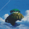 Laputa Castle In The Sky Diamond Painting