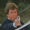 Larry Manetti With Gun Diamond Painting