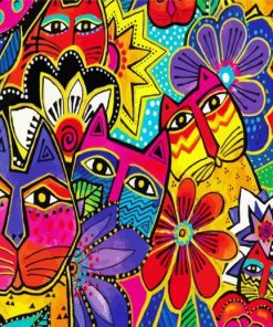 Laurel Burch Cats Diamond Painting