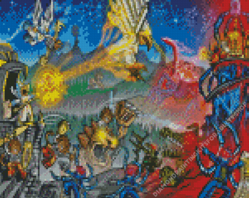 Legends of Chima Art Diamond Painting