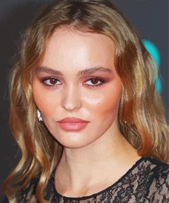 Lily Rose Depp Diamond Painting