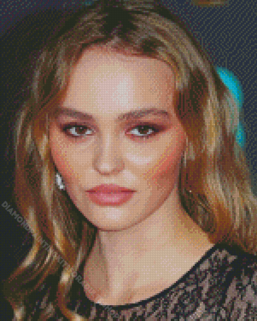 Lily Rose Depp Diamond Painting