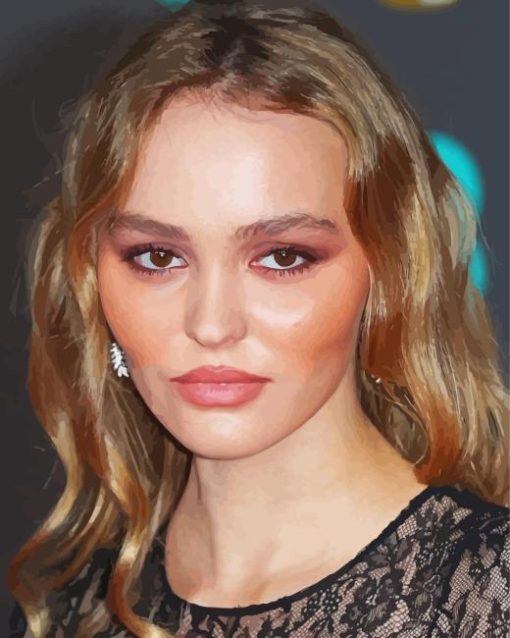 Lily Rose Depp Diamond Painting