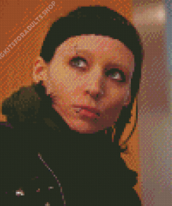 Lisbeth Salander Character Diamond Painting