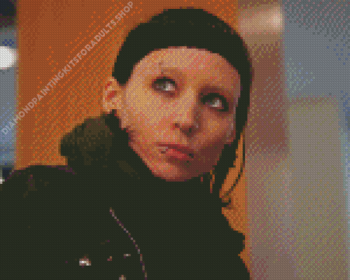 Lisbeth Salander Character Diamond Painting