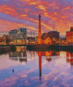 Liverpool Sunset Diamond Painting