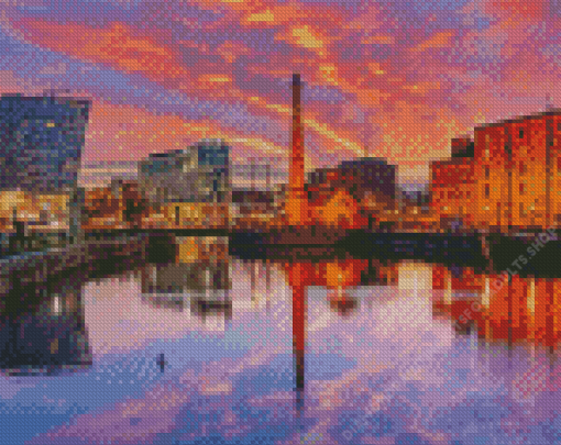 Liverpool Sunset Diamond Painting