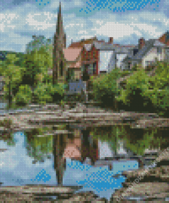 Llangollen Church Diamond Painting