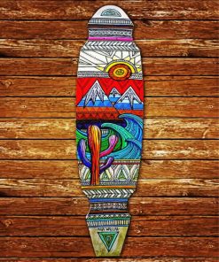 Longboard Art Diamond Painting