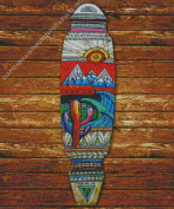 Longboard Art Diamond Painting