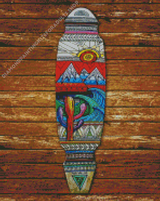 Longboard Art Diamond Painting