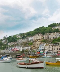 Looe Harbour Diamond Painting