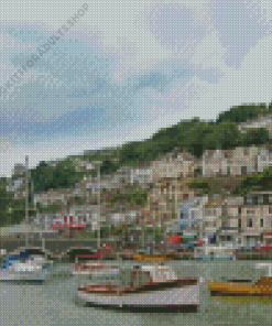 Looe Harbour Diamond Painting