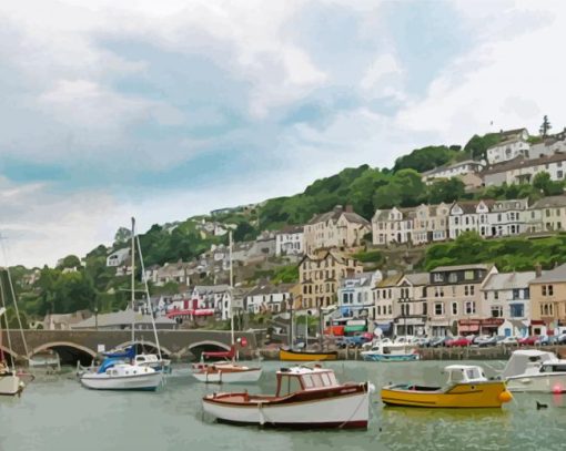 Looe Harbour Diamond Painting