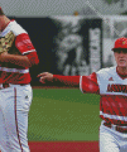 Louisville Cardinals Baseballers Diamond Painting