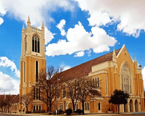 Lubbock Cathedral Diamond Painting