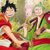 Luffy And Zoro Diamond Painting