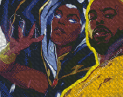 Luke Cage Diamond Painting