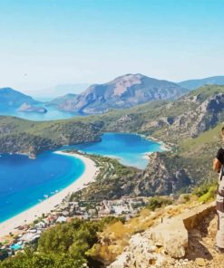 Lycian Way Turkey Hikers Diamond Painting