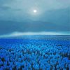 Magical Blue Tulips Art Diamond Painting