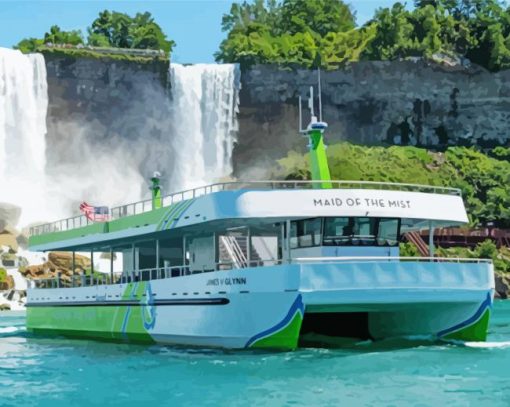 Maid of The Mist Boat Tour Diamond Painting