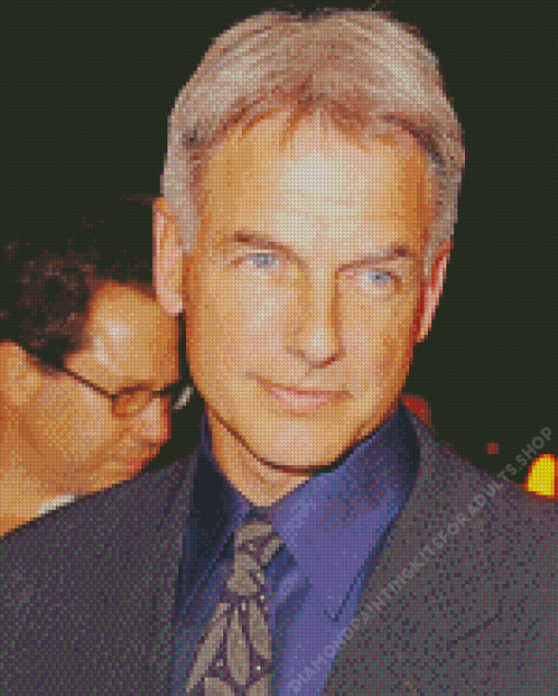 Mark Harmon American Actor Diamond Painting