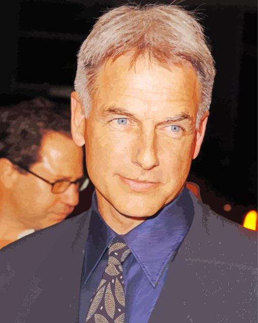 Mark Harmon American Actor Diamond Painting