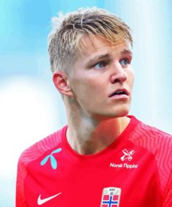 Martin Odegaard Player Diamond Painting