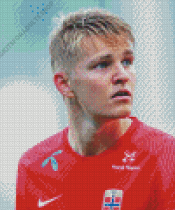 Martin Odegaard Player Diamond Painting