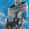 Mass Effect Turian Garrus Vakarian Diamond Painting