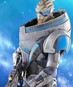 Mass Effect Turian Garrus Vakarian Diamond Painting