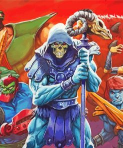 Master of The Universe Villains Diamond Painting